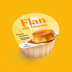Flan de huevo - Innovaciones en ovoproductos - Ovosur - Expertos en Ovoproductos